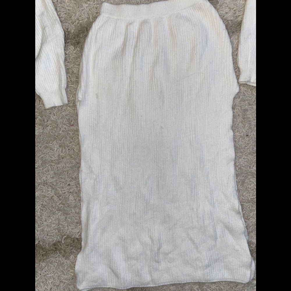 Knit Split Skirt Set - image 5